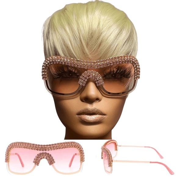 Rhinestone Embellished Sunglasses main image 10
